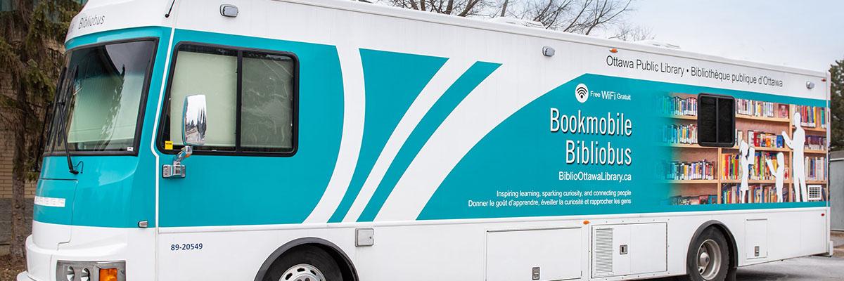 OPL Bookmobile in profile